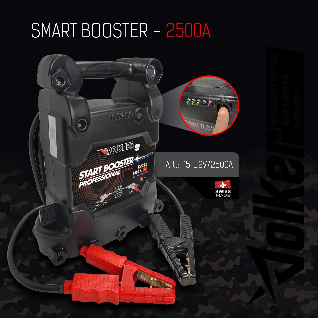 Akü Takviye Cihazı P5-12V/2500A