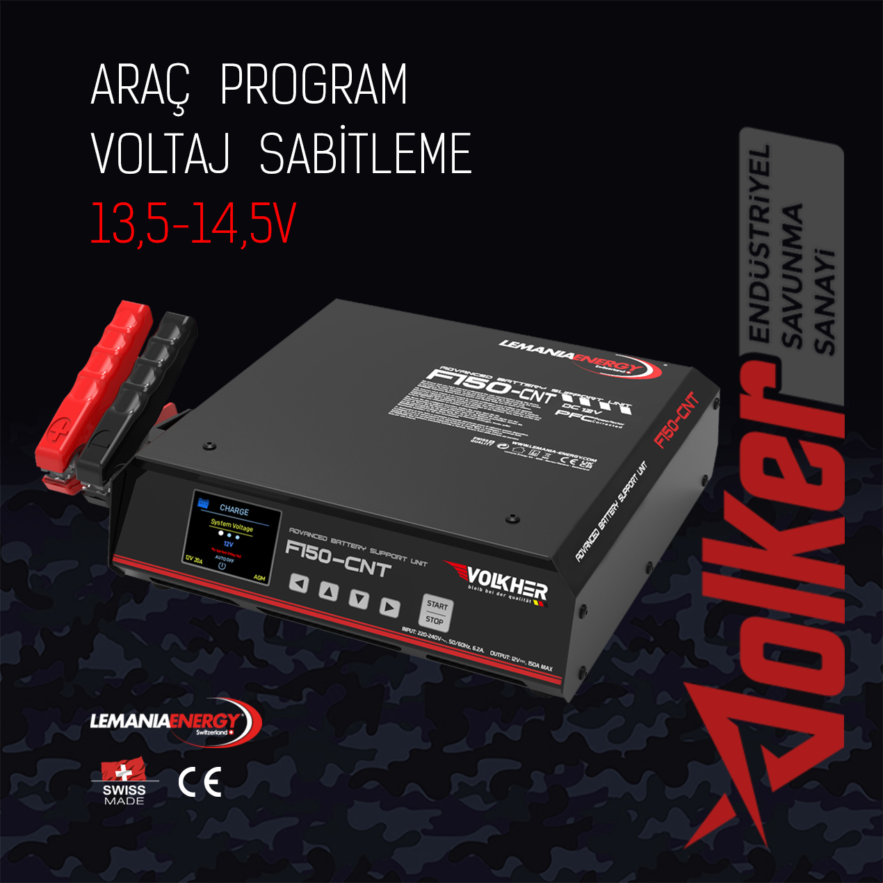 Araç Program Voltaj Sabitleme Cihazı F150-CNT