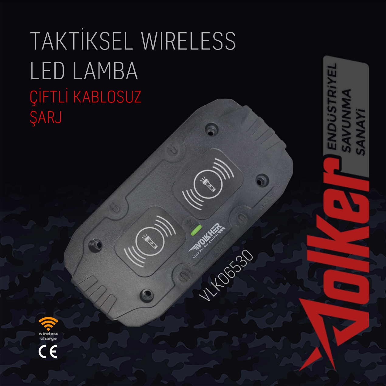 Taktiksel Wireless Led Lamba Seti